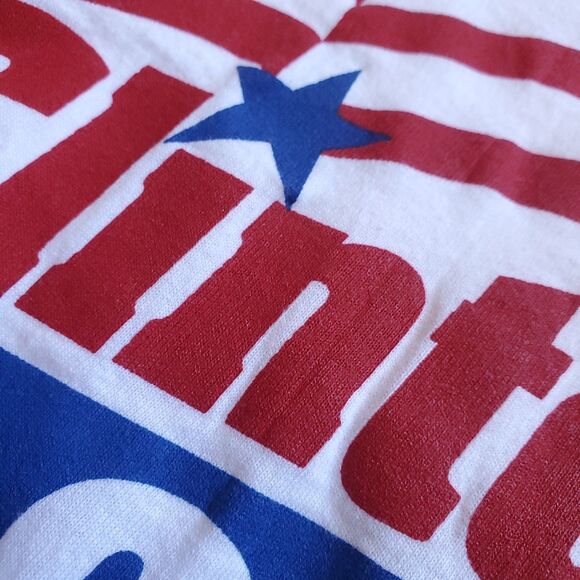 Vintage 90s Bill Clinton Gore T Shirt XL Single Stitch Campaign Democrat Cotton - Picture 4 of 9